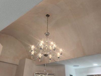 Custom Ceiling Light Installation