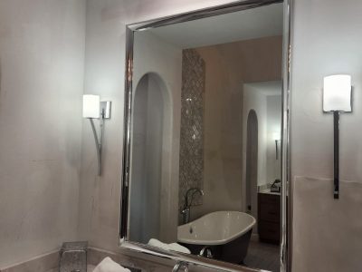 Custom Vanity Lighting Installation